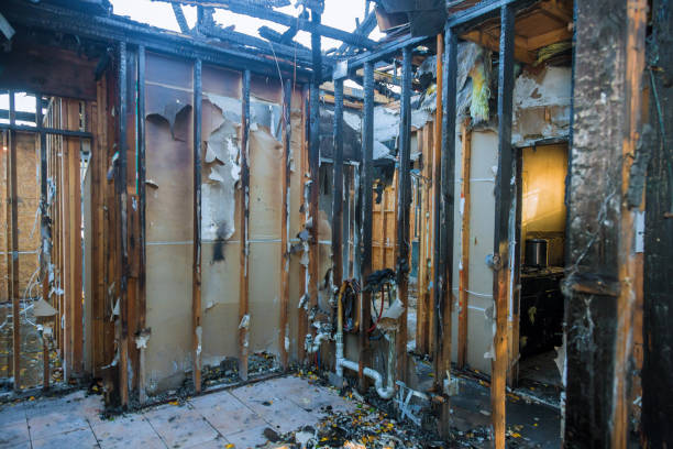 Professional Fire Damage Assessment technician working in Macungie, PA
